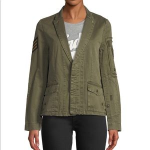 Zadig & Voltaire military blazer grunge